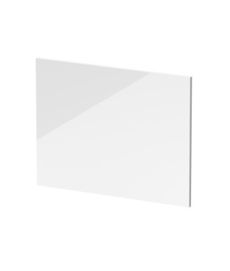 Nuie Square Shower End Panel for Baths, Durable Waterproof Finish Bath Side Panel Match, Flat-Pack for Modern Bathrooms in Pr...