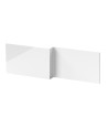 Nuie Athena 1700mm Shower Bath Front Panel - Gloss White
