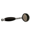 Old London Large Traditional Handset, Ceramic Handle, Suitable for Low Pressure, Large Traditional Shower Handset, Chrome & B...