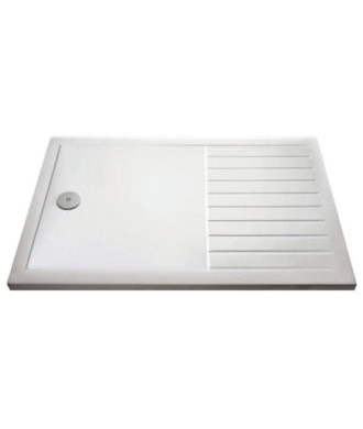 Walk In Shower Tray 1700x800x40 White