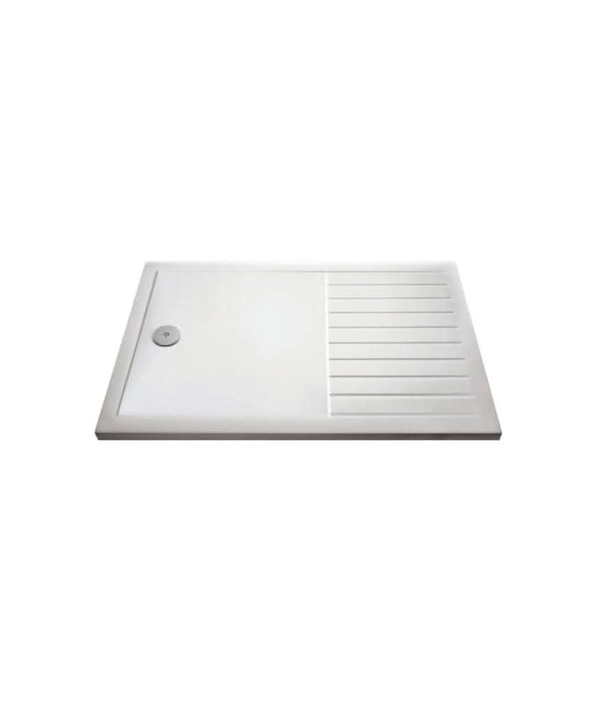 Walk In Shower Tray 1700x800x40 White