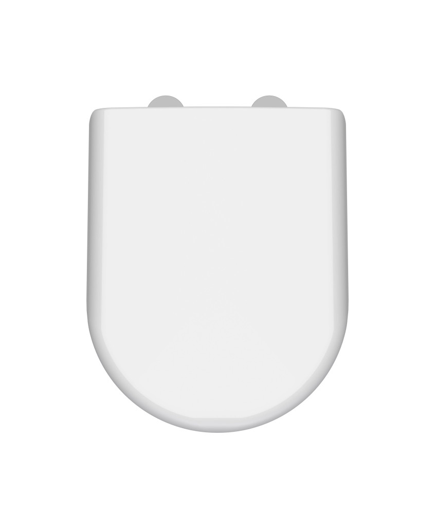 Nuie Luxury Thermoplastic Soft Close Toilet Seat - White