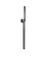 Nuie Arvan Round Pencil Shower Handset With Hose And Bracket - Brushed Gun Metal