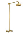 Old London Shower Kits Traditional Thermostatic Shower Valve & Kit, Ideal for Traditional Showers & Stylish Bathrooms, Brushe...