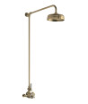 Old London Shower Kits Wall Mounted Thermostatic Shower Valve & Kit, Premium Quality Thermostatic Shower Valve in Brushed Brass