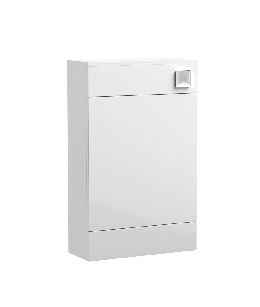 Nuie Eden Back to Wall WC Unit 500mm Wide - Gloss White