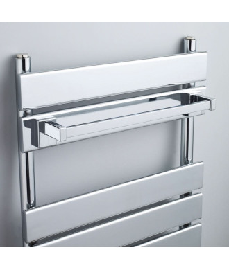 Nuie Radiator Magnetic Towel Rail - Chrome