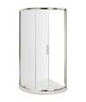 Nuie Pacific 860mm Single Entry Quadrant Shower Enclosure - Chrome