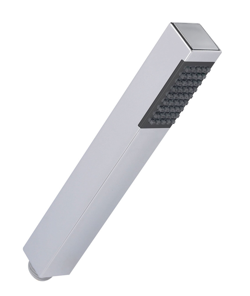 Nuie Square Single Function Shower Handset - Chrome