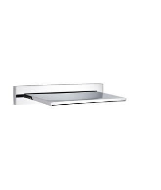 Nuie Bloc Bath Filler Tap - Chrome