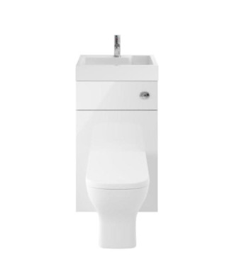 500mm Basin & WC Unit