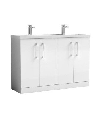 1200 FS 4-Door Vanity & Double Basin