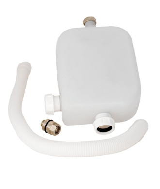 Nuie 4 Tap Hole Hose Retainer - White