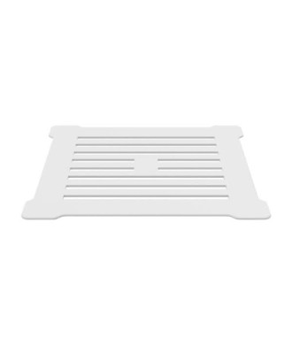 Square Shower Waste Chrome Top