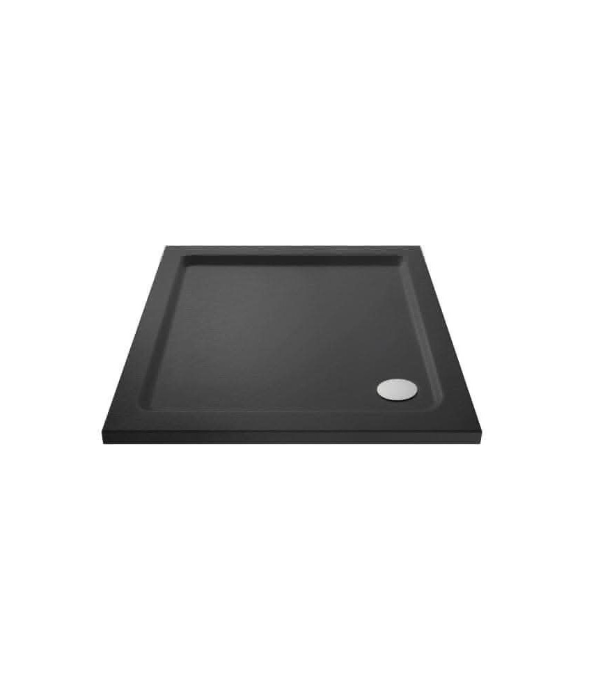 Square Shower Tray 1000 x 1000 x 40 Slate Grey