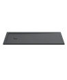 Nuie 1700mm x 700mm Bath Replacement Rectangular Shower Tray - Slate Grey