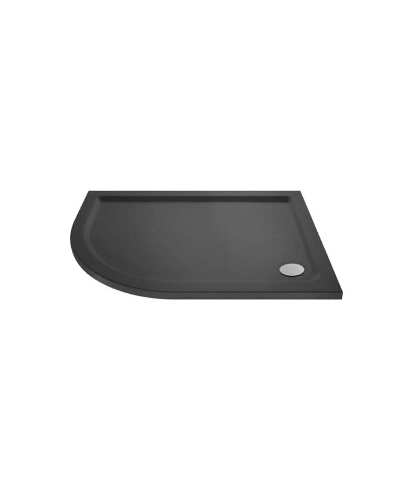 Offset Shower Tray RH 1200 x 900 x 40 Slate Grey