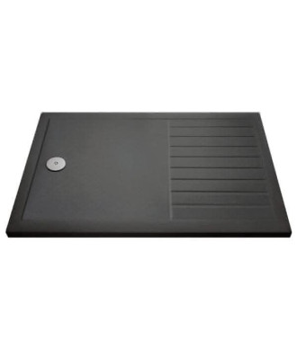 Walk In Shower Tray 1700x800x40 Slate Grey