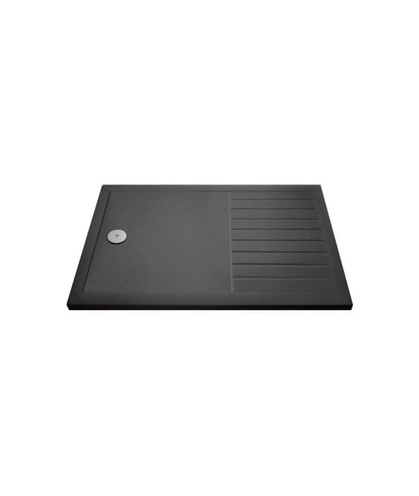 Walk In Shower Tray 1700x800x40 Slate Grey