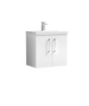 600 WH 2-Door Vanity & Basin 2