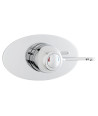 Nuie Sequential Club Handle Concealed Shower Valve - Chrome