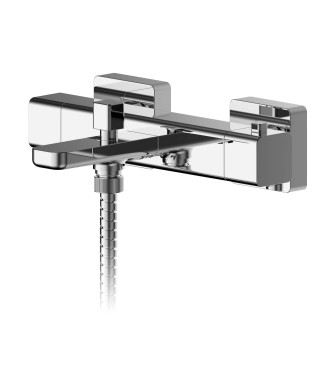 Nuie Windon Thermostatic Bath Shower Mixer Tap - Chrome