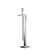 Nuie Windon Freestanding Bath Shower Mixer Tap with Shower Kit - Chrome