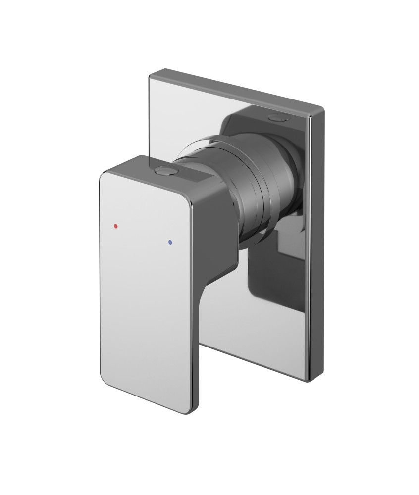 Nuie Windon Single Handle Manual Concealed Shower Valve - Chrome