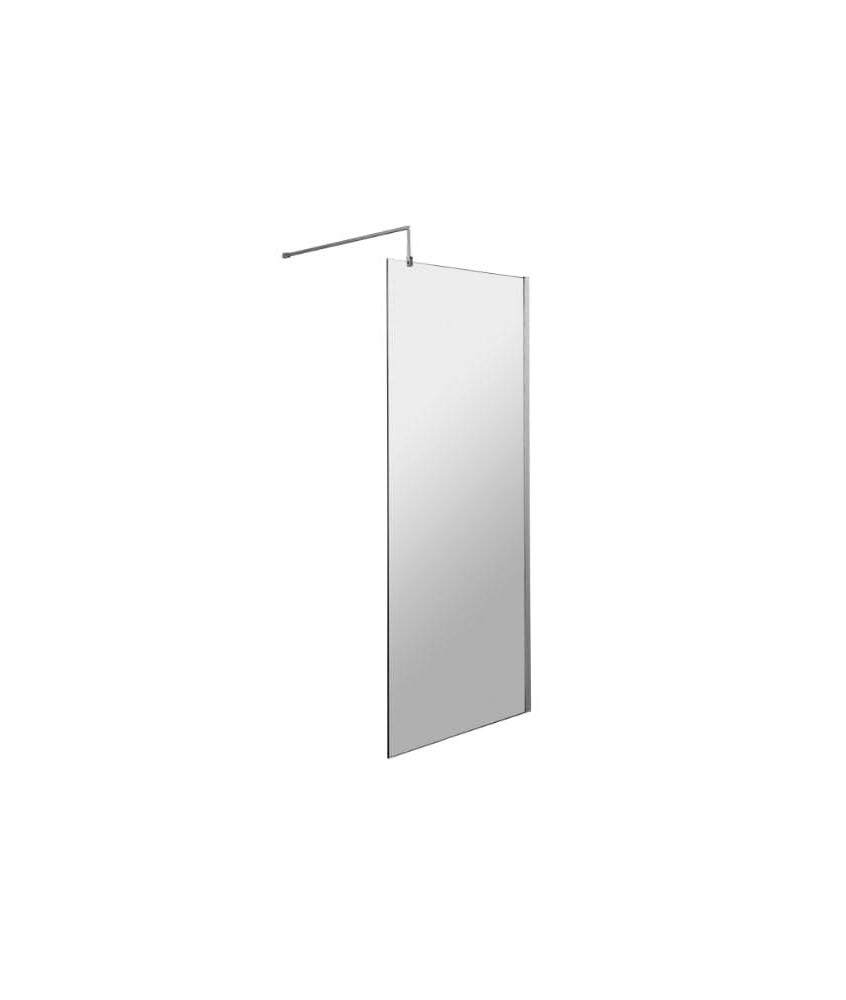1400mm Wetroom Screen With Support Bar