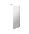 1400mm Wetroom Screen With Support Bar