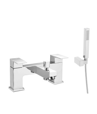 VeeBath Mist Square Bath Shower Mixer Tap with Kit