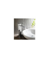 iBathUK Zylar Tall Counter Top Basin Mixer Tap Bathroom Sink Chrome Faucet, Elegant Basin Mixer for Modern Vessel Basins